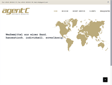 Tablet Screenshot of agent-c.com